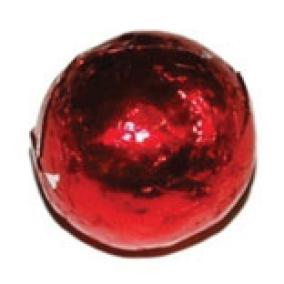 Milk Chocolate Red Foiled Balls - 500g - M9447/R
