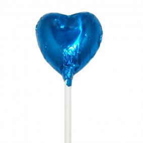 Mini Heart Lollipop Midnight Blue - 10pcs - M11235